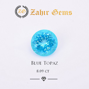 Blue Topaz Semi-precious Gemstone