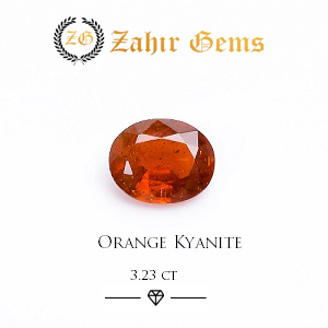 Orange Kyanite Semi-precious Gemstone